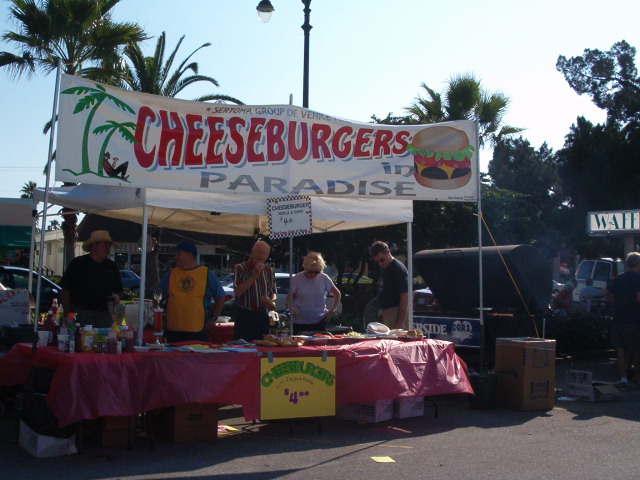 Sertoma Club of Venice Cheese Burgers In Paradise!!! Sun Fiesta!!!